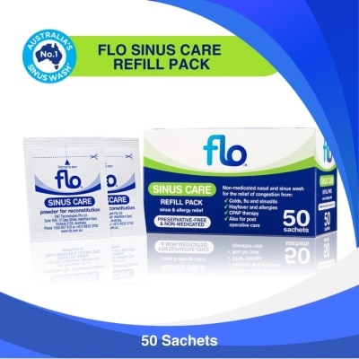 FLO Flo Sinus Care Refill Sachets 50s