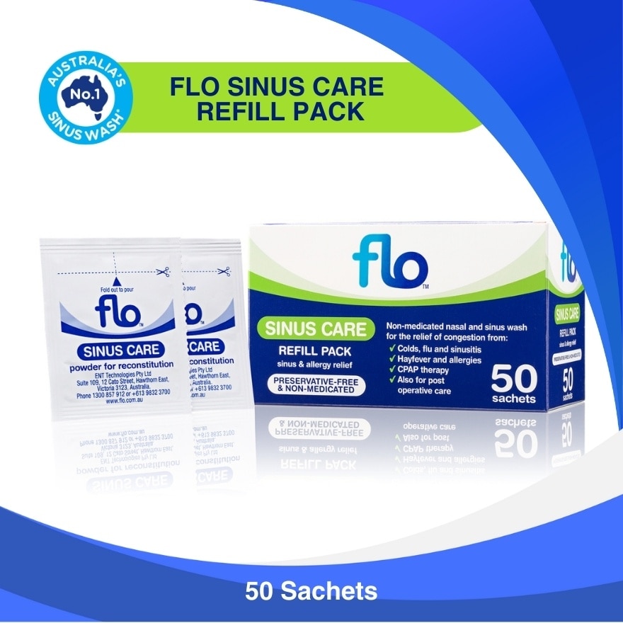 Flo Sinus Care Refill Sachets 50s