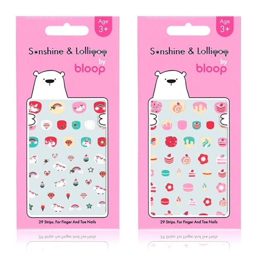 Kids Sweet Unicorn Nail Strips