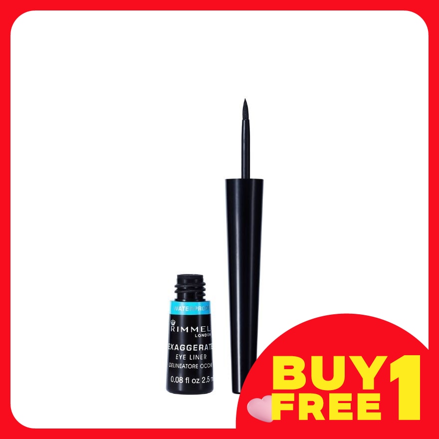 RIMMEL Exaggerate Waterproof Eye Liner