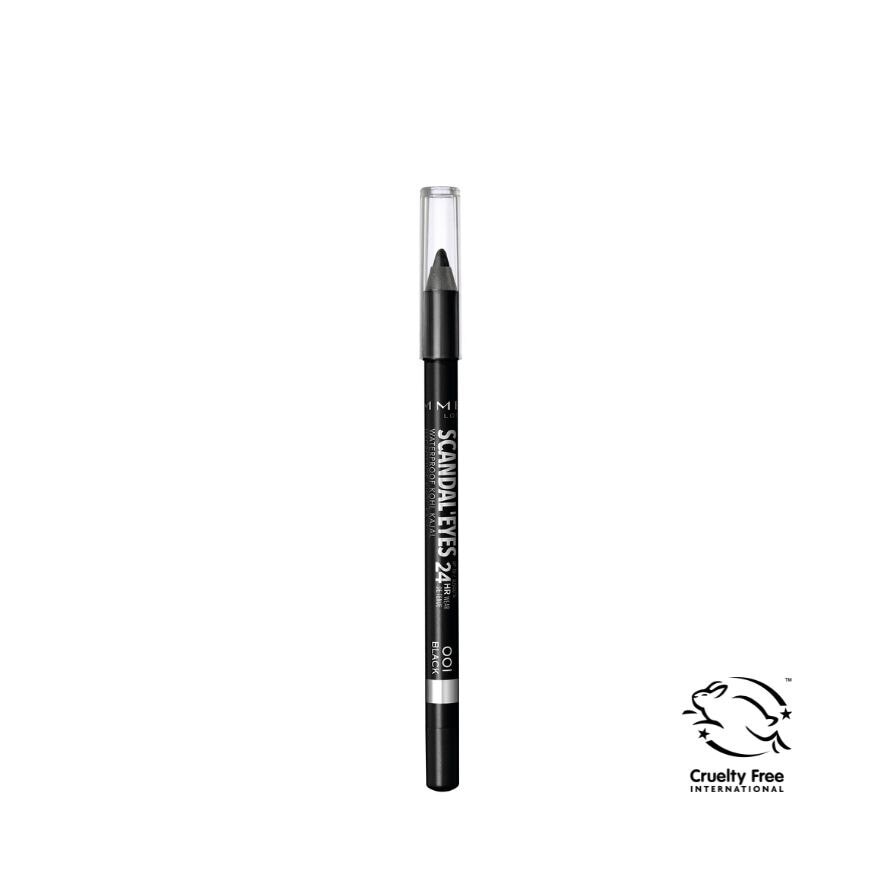 Scandal Eyes Waterproof Eye Liner #001 Black