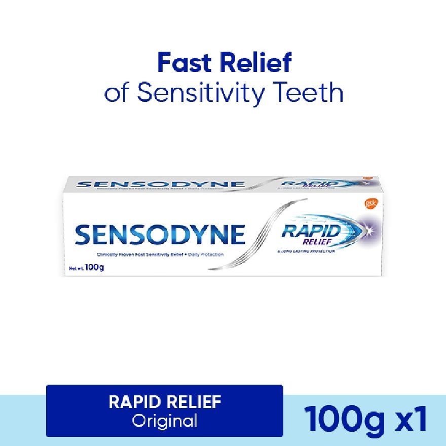 Rapid Relief Original Sensitive Teeth Toothpaste 100g