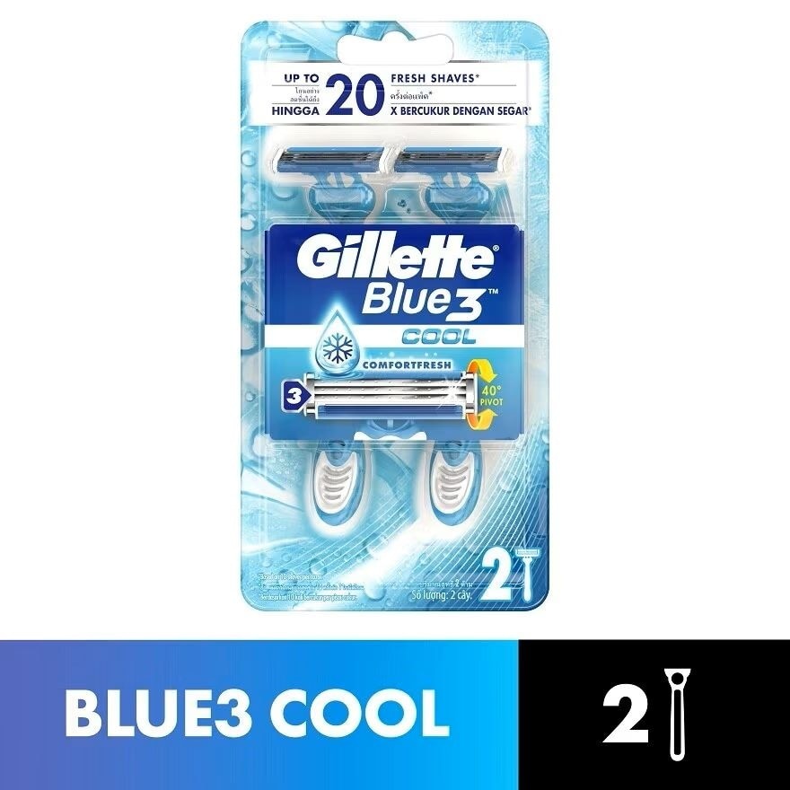 Blue3 Cool Disposable Razor 2's