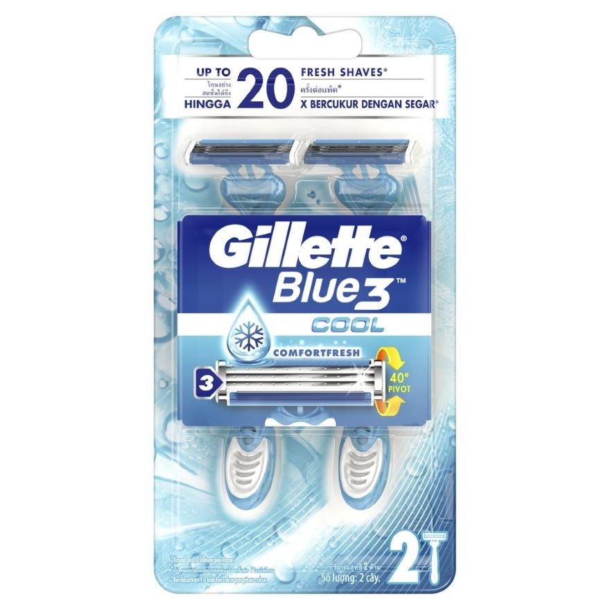 Blue3 Cool Disposable Razor 2's