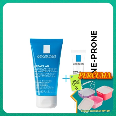 LA ROCHE POSAY - Effaclar Ance Skin-Saver Set 50ml+15ml