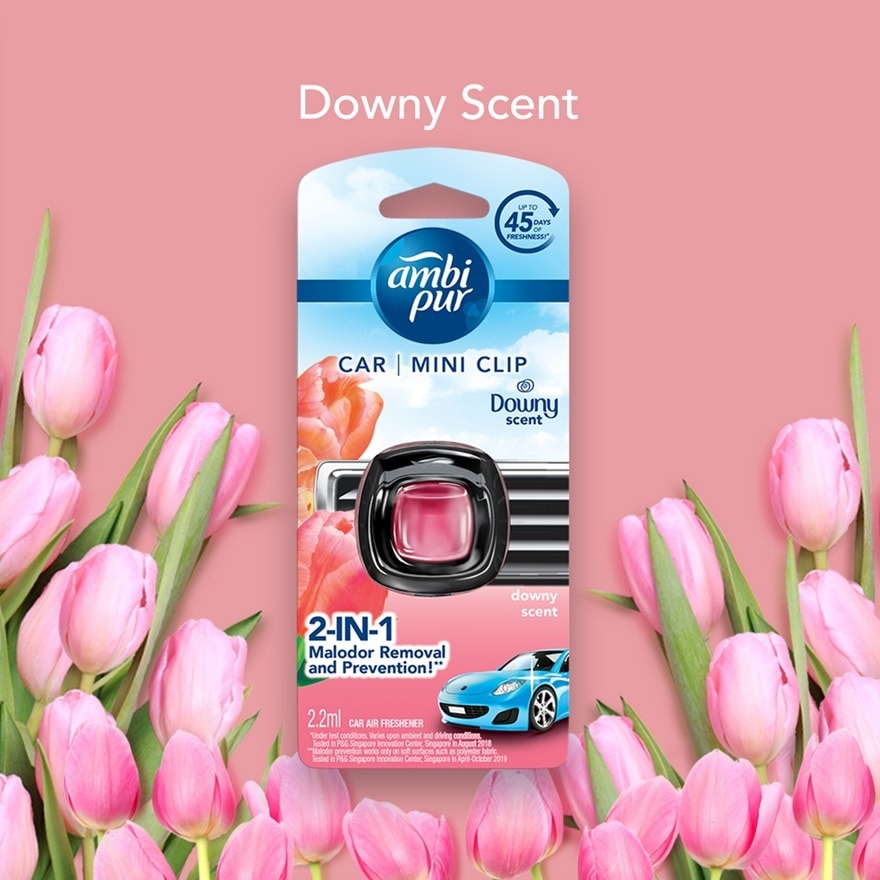 Air Freshener Downy Car Mini Clip 2.2 ml