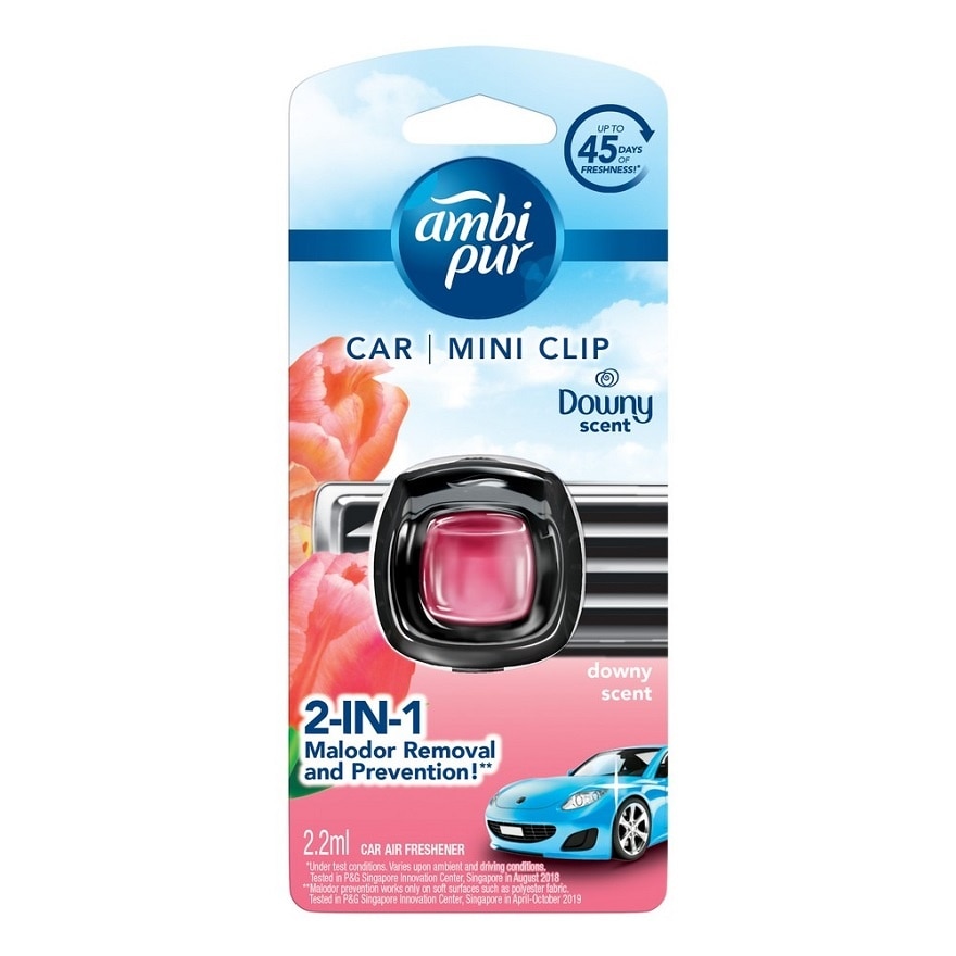 Air Freshener Downy Car Mini Clip 2.2 ml