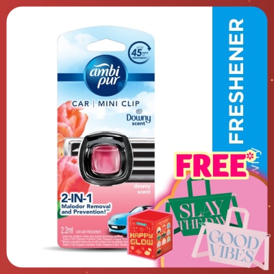 AMBI PUR Air Freshener Downy Scent Car Mini Clip 2.2 ml
