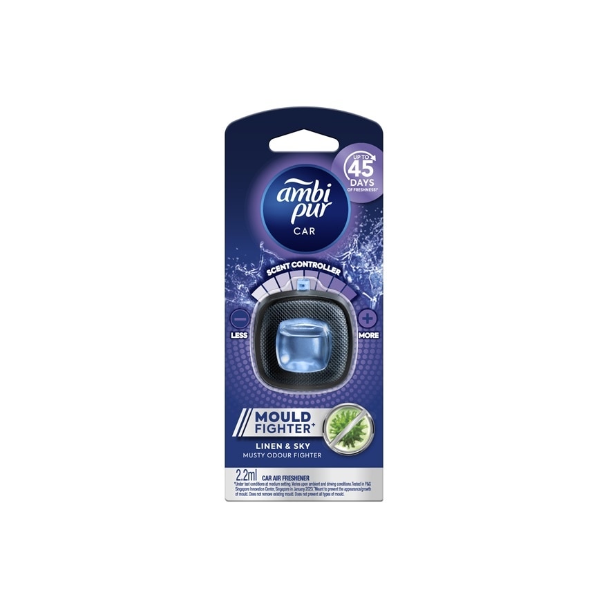 Air Freshener Musty Odour Car Mini Clip 2.2 ml
