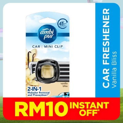 AMBI PUR Air Freshener Vanilla Bliss Car Mini Clip 2.2 ml