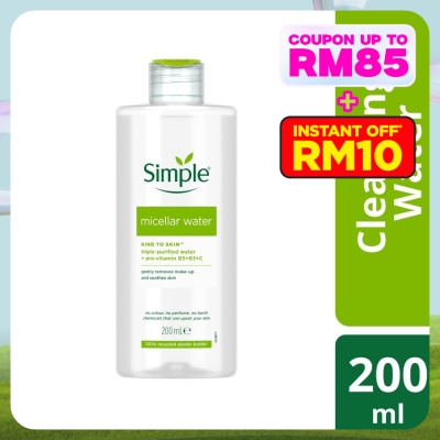SIMPLE Micellar Cleansing Water 200ml