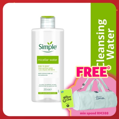 SIMPLE Micellar Cleansing Water 200ml