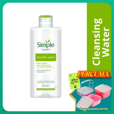 SIMPLE - Micellar Cleansing Water 200ml