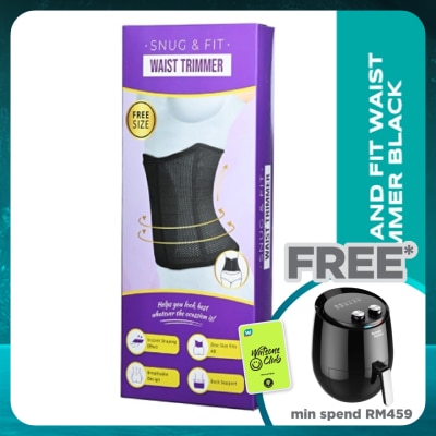 MY SNUG AND FIT WAIST TRIMMER BLACK 1S