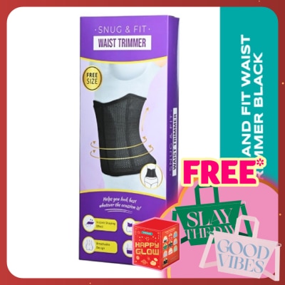 MY SNUG AND FIT WAIST TRIMMER BLACK 1S