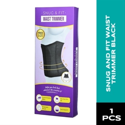 MY SNUG AND FIT WAIST TRIMMER BLACK 1S