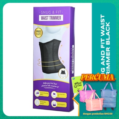 MY - SNUG AND FIT WAIST TRIMMER BLACK 1S