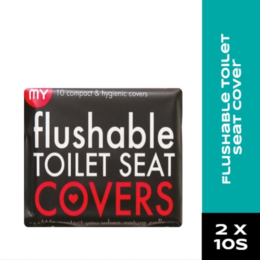 My Flushable Toilet Seat Cover 2 x 10's