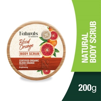 NATURALS BY WATSONS Blood Orange Body Scrub 200g