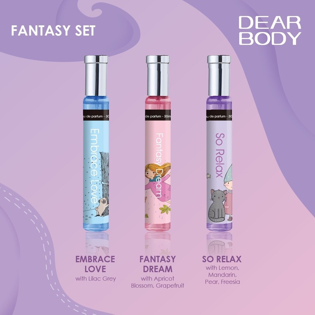 Fantasy EDP Fragrance Set 3x30ml