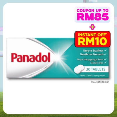 PANADOL Regular Paracetamol Tablet for Fever and Pain 30S
