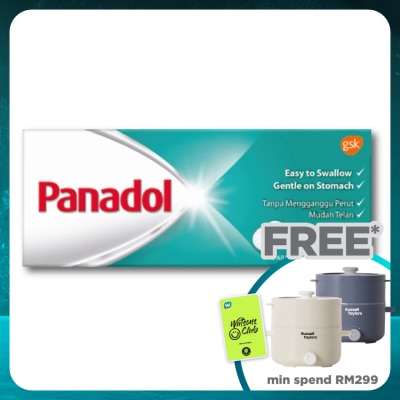 PANADOL Regular Paracetamol Tablet for Fever and Pain 30S