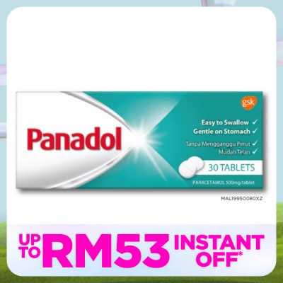 PANADOL Regular Paracetamol Tablet for Fever and Pain 30S