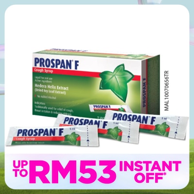 PROSPAN IVY LEAF F COUGH SYRUP 9S