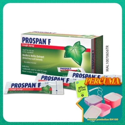 PROSPAN - IVY LEAF F COUGH SYRUP 9S