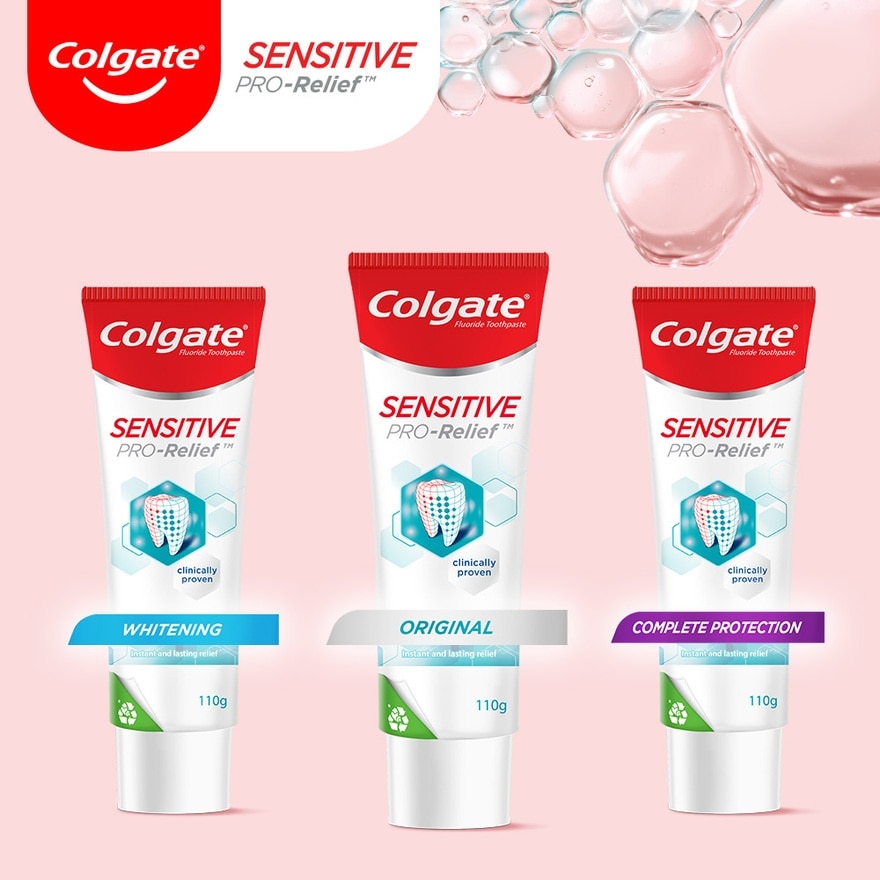 Colgate Sensitive Pro-Relief Whitening Toothpaste 110g