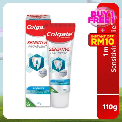 COLGATE Colgate Sensitive Pro-Relief Whitening Toothpaste 110g