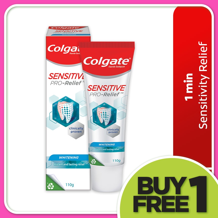 Colgate Sensitive Pro-Relief Whitening Toothpaste 110g