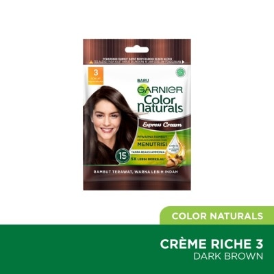 GARNIER HAIR COLOR Color Naturals Express Cream 40G -Dark Brown 3