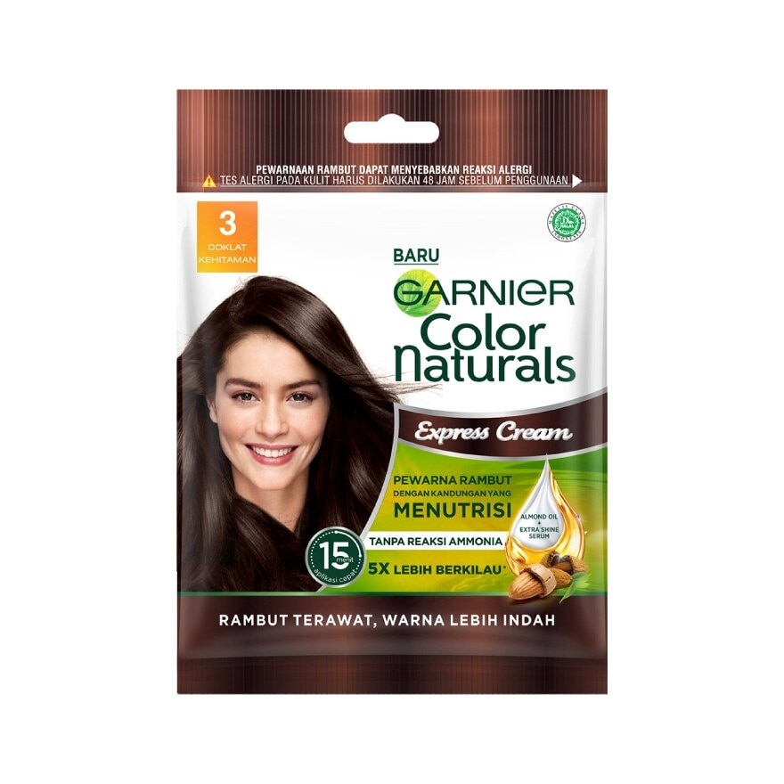 Color Naturals Express Cream 40G -Dark Brown 3