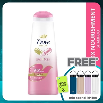 DOVE Detox Nourishment Shampoo 330ml