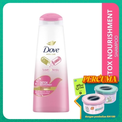DOVE Detox Nourishment Shampoo 330ml