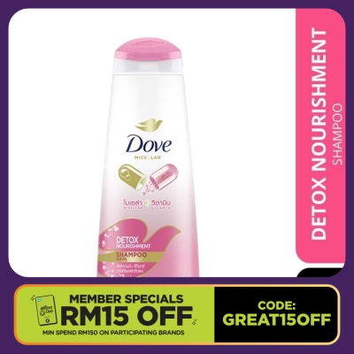 DOVE Detox Nourishment Shampoo 330ml