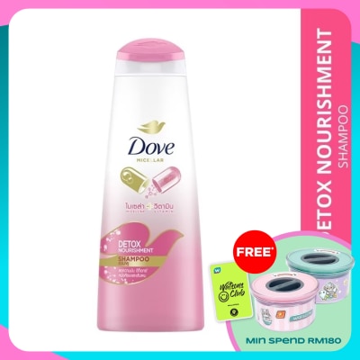 DOVE Detox Nourishment Shampoo 330ml