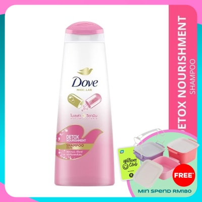 DOVE Detox Nourishment Shampoo 330ml