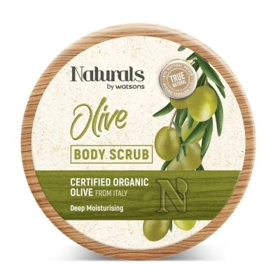 NATURALS BY WATSONS Olive Body Scrub - Deep Moisturising  200g