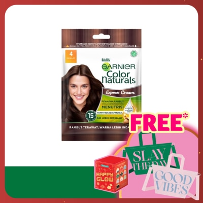 GARNIER HAIR COLOR Color Nat Express Cream 40G -Shade 4 Brown