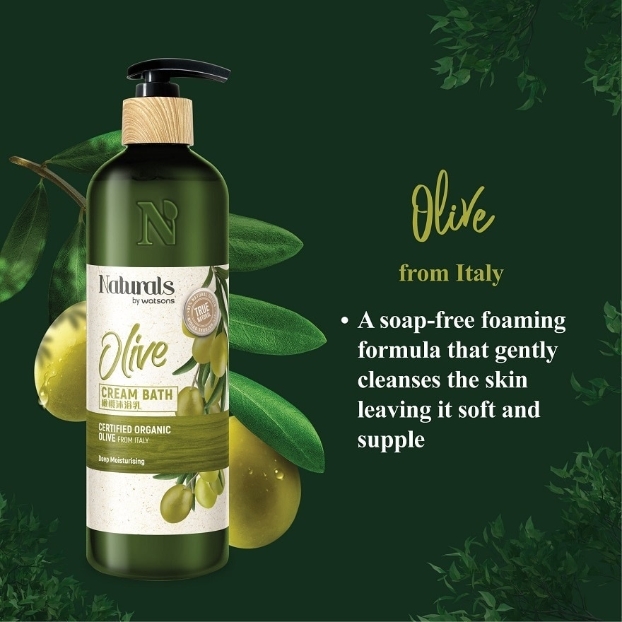 Olive Cream Bath 490ml