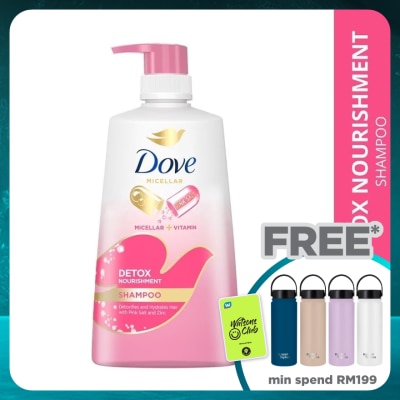 DOVE Detox Nourishment Shampoo 650ml
