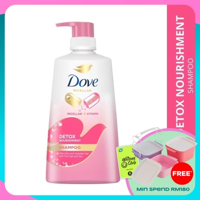 DOVE Detox Nourishment Shampoo 650ml