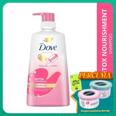 DOVE Detox Nourishment Shampoo 650ml