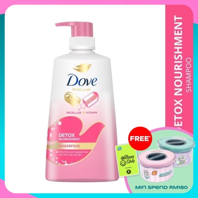 DOVE Detox Nourishment Shampoo 650ml