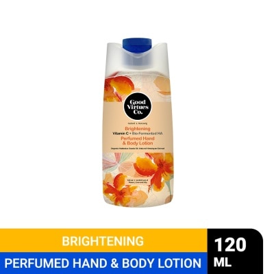 GOOD VIRTUES CO Brightening Perfumed Hand & Body Lotion 120ML