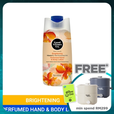 GOOD VIRTUES CO Brightening Perfumed Hand & Body Lotion 120ML