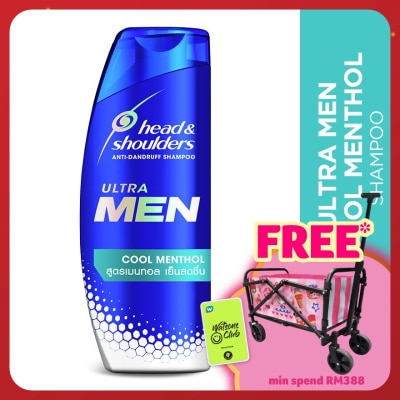 HEAD&SHOULDERS Ultra Men Cool Menthol Shampoo 315ml