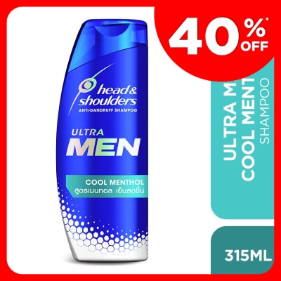 HEAD&SHOULDERS Ultra Men Cool Menthol Shampoo 315ml